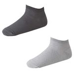 トップバリュ メンズ PEACE FIT 鹿の子無地スニーカー丈ソックス コミ 27～29cm