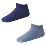 トップバリュ メンズ PEACE FIT 鹿の子無地スニーカー丈ソックス ソノタ1 27～29cm