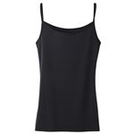 トップバリュ レディス PEACE FIT COOL 強力接触冷感 キャミソール クロ 2XL