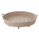 HOME COORDY シリコーン蒸し皿 18cm