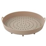 HOME COORDY シリコーン蒸し皿 23.5cm