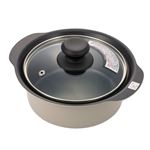 HOME COORDY 卓上鍋 グレージュ 16cm