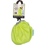 ドギーマンハヤシ Chiccha！パパッと着られる ポケット寒さ風よけ雨コート M ライム【犬用】