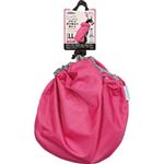 ドギーマンハヤシ Chiccha！パパッと着られる ポケット寒さ風よけ雨コート LL ピンク【犬用】