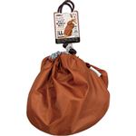 ドギーマンハヤシ Chiccha！パパッと着られる ポケット寒さ風よけ雨コート LL ブラウン【犬用】