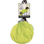 ドギーマンハヤシ Chiccha！パパッと着られる ポケット寒さ風よけ雨コート MD ライム【犬用】