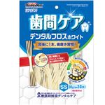 ドギーマンハヤシ ホワイデント 歯間ケア デンタルフロス ホワイト SS 30g（標準14本）【犬用】