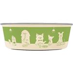 ドギーマンハヤシ ステンレスの食器 ごはんにゃわん SS ビストロ【犬用】