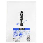 丸石製紙 書道半紙 練習用 50枚
