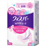 （まとめ得） P&G ウィスパー1枚2役Wガード 3cc さわやかな香り 40枚入