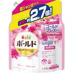 （まとめ得） P&G ボールドジェル アロマティックフローラル&サボンの香り つめかえ用 超ジャンボサイズ 1.29kg