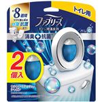 （大阪万博） P&G ファブリーズW消臭 トイレ用消臭剤+抗菌 ウルトラ・フレッシュ・シャボン 6.3mL×2個セット