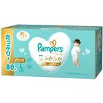 （まとめ買い） 【ケース商品】P&G パンパース 肌へのいちばん クラブパック L 80枚【パンツ】