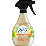 （ドデカ祭り） P&G ファブリーズW除菌+消臭 プレミアム シトラス&ガーデンの香り 本体 370mL
