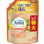 （ドデカ祭り） P&G ファブリーズW除菌+消臭 プレミアム シトラス&ガーデンの香り つめかえ用 特大 610mL