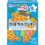 【9ヶ月頃～】和光堂 赤ちゃんのおやつ+Ca かぼちゃクッキー 2本×6袋