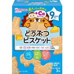 【9ヶ月頃～】和光堂 赤ちゃんのおやつ+Ca どうぶつビスケット 11.5g×3袋