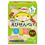 【1歳頃～】和光堂 1歳からのおやつ+DHA えびせんべい 6g×3袋