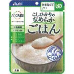 アサヒ バランス献立 かまなくてよい こしひかりのなめらかごはん 1人前 150g