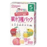 【5ヶ月頃～】和光堂 飲みたいぶんだけ 果汁3種パック 5.0g×6袋