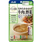 アサヒ バランス献立 かまなくてよい なめらかおかず 牛肉と野菜 しぐれ煮風 1人前 75g