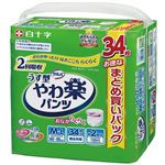 トップバリュベストプライス うす型パンツ 男女共用 M～L 36枚入