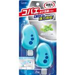 エステー ゴミ箱の消臭力 コバエよけ効果プラス メントールスカッシュの香り 2個入
