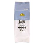 トップバリュベストプライス 除菌ウエットティシュー 無香料 つめかえ用 90枚入り