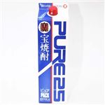 宝酒造 ピュアパック25度 1800ml