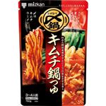 ミツカン 〆まで美味しい キムチ鍋つゆ 750g（3～4人前）