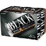 サントリー ボス無糖ブラック 185g×6缶パック
