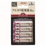 トップバリュ アルカリ乾電池 単3形4個入