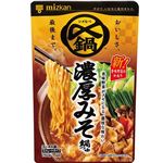 ミツカン 〆まで美味しい 濃厚みそ鍋つゆ ストレート 750g（3～4人前）