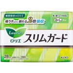 花王 ロリエ スリムガード多い昼～ふつうの日用・羽つき 28コ入