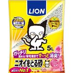 ライオンペット ニオイをとる砂 フローラルソープの香り 5L