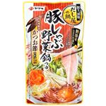 ヤマキ 豚しゃぶ野菜鍋つゆかつお 750g（3～4人前）