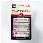 トップバリュ アルカリ乾電池 単3形 LR6TPV／8B 8個入