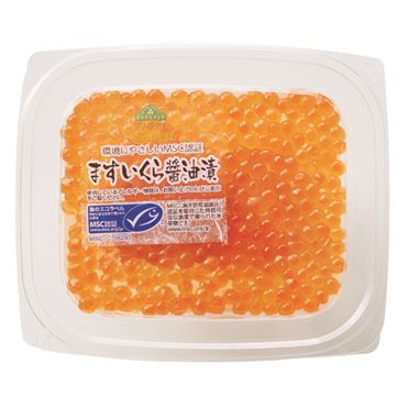 おうちでイオン イオンネットスーパー トップバリュ グリーンアイ Msc認証 ますいくら醤油漬け 35g