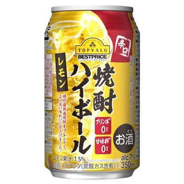 おうちでイオン イオンネットスーパー トップバリュベストプライス 焼酎ハイボール レモン 350ml おうちでイオン イオンネットスーパー トップバリュベストプライス 焼酎ハイボール レモン 350ml