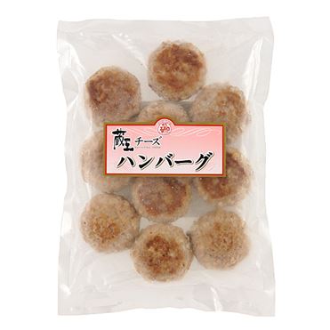 おうちでイオン イオンネットスーパー 冷凍 大地フーズ 蔵王チーズミニハンバーグ 300g 10個入り