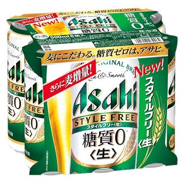 おうちでイオン イオンネットスーパー アサヒビール アサヒスタイルフリー 生 500ml 6