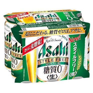 おうちでイオン イオンネットスーパー アサヒビール アサヒスタイルフリー 生 350ml 6
