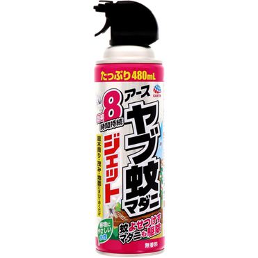 おうちでイオン イオンネットスーパー アース製薬 ヤブ蚊マダニジェット 屋外用 480ml