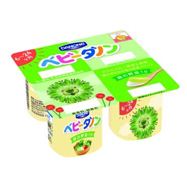 おうちでイオン イオンネットスーパー ダノンヨーグルト ベビーダノン 緑の野菜 45g 4