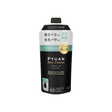 おうちでイオン イオンネットスーパー 花王 メリットピュアン デトクレンズ シャンプー まとまりナチュラル つめかえ用 340ml