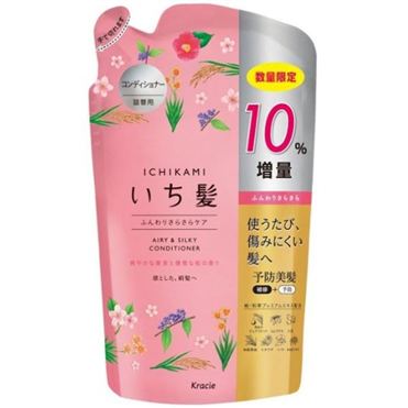 おうちでイオン イオンネットスーパー クラシエホームプロダクツ いち髪 ふんわりさらさらケア コンディショナー 増量 詰替用 374g おうちでイオン イオンネットスーパー クラシエホームプロダクツ いち髪 ふんわりさらさらケア コンディショナー 増量 詰替用 374g