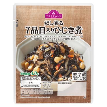 おうちでイオン イオンネットスーパー トップバリュ 7品目入り ひじき煮 95g おうちでイオン イオンネットスーパー トップバリュ 7品目入り ひじき煮 95g