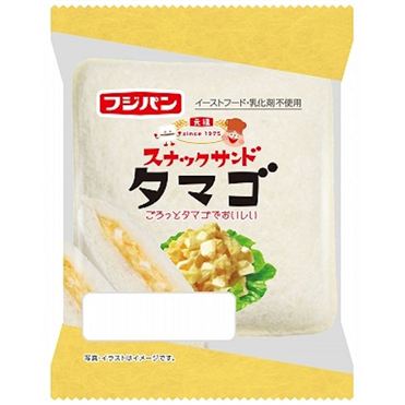 おうちでイオン イオンネットスーパー フジパン スナックサンドタマゴ 2個入 おうちでイオン イオンネットスーパー フジパン スナックサンドタマゴ 2個入