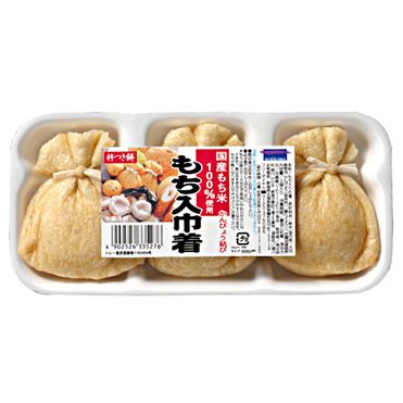 おうちでイオン イオンネットスーパー 堀川 国産米もち入り巾着 3個