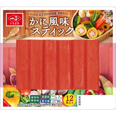 おうちでイオン イオンネットスーパー 一正蒲鉾 かに風味スティック 12本
